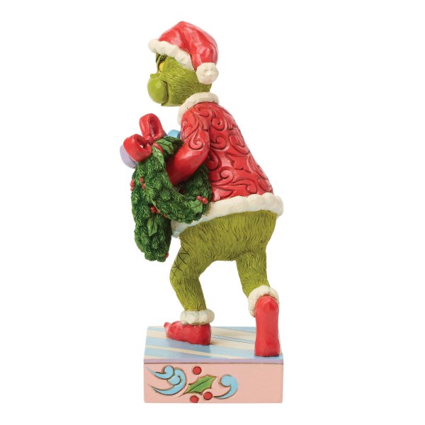 Grinch stealing wreaths - JIM SHORE GRINCH