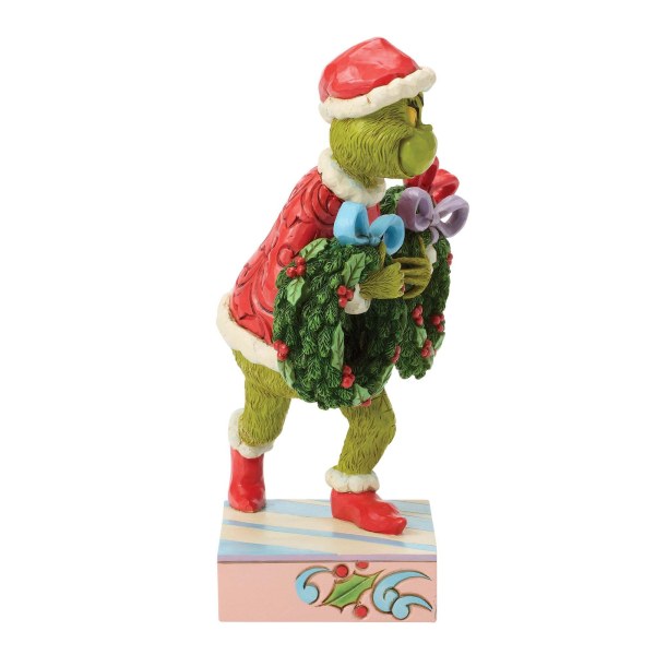Grinch stealing wreaths - JIM SHORE GRINCH
