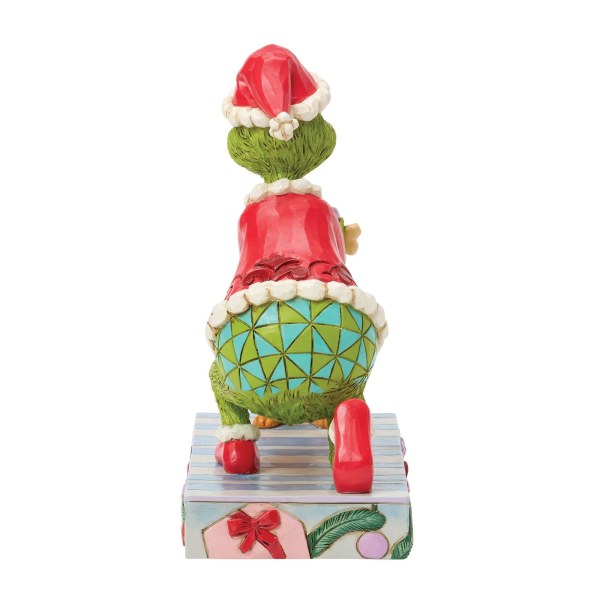 Grinch giving Max - JIM SHORE GRINCH