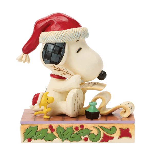 SNOOPY & WOODSTOCK WITH THEIR CHRISTMAS LIST - PEANUTS