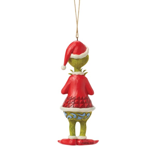 Grinch heart hands hanging ornament - JIM SHORE GRINCH
