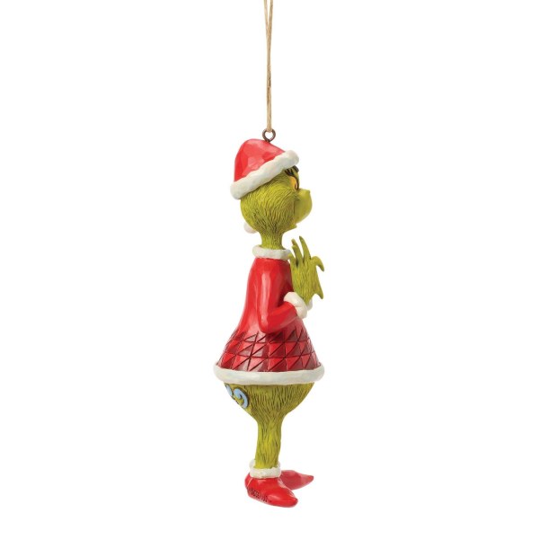 Grinch heart hands hanging ornament - JIM SHORE GRINCH