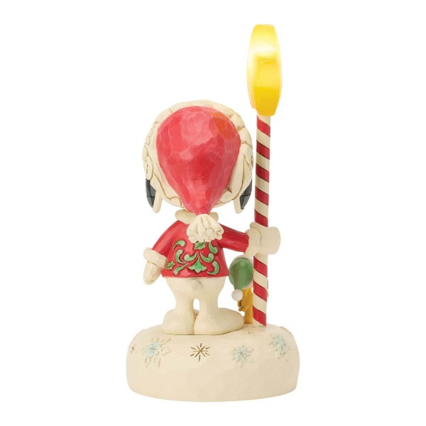 SNOOPY WITH LIGHT UP STAR STAFF - PEANUTS