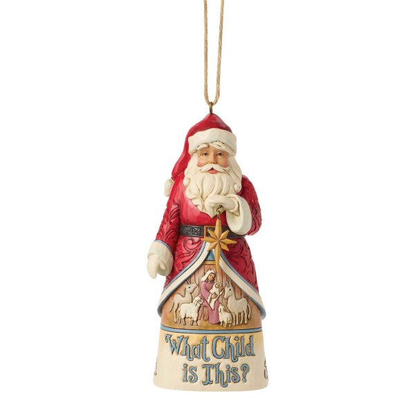 Son santa hanging ornament - Heartwood Creek
