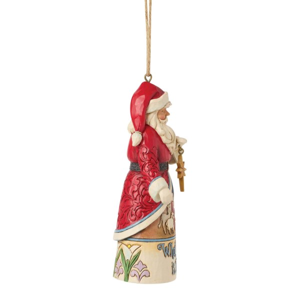 Son santa hanging ornament - Heartwood Creek