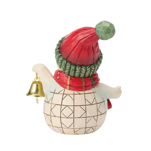 Mini snowman with bell - Heartwood Creek