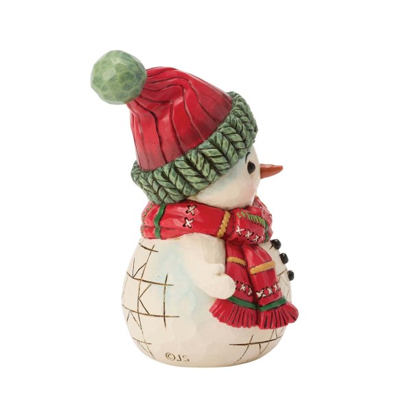 Mini snowman with bell - Heartwood Creek
