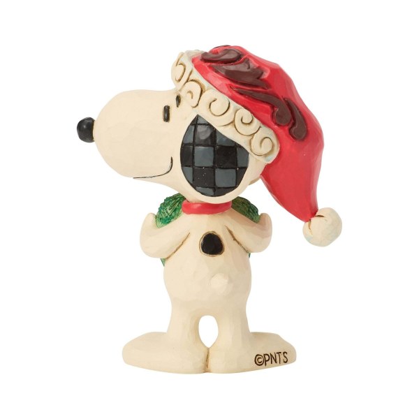 SNOOPY WITH HEARTWREATH MINI - PEANUTS