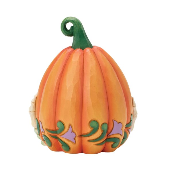 LED JACK-O-LANTERN WITH SKELETON HANDS - HEARTWOOD CREEK