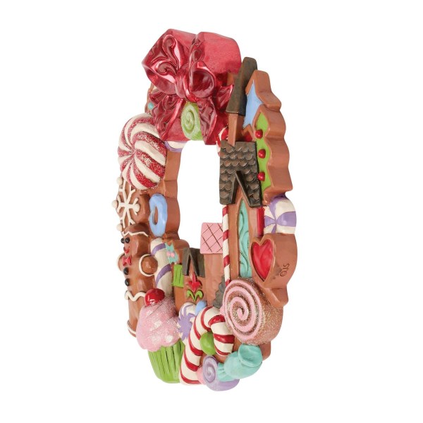GINGERBREAD DOOR WREATH - HEARTWOOD CREEK