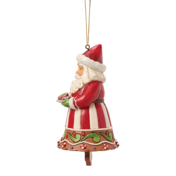 GINGERBREAD SANTA ORNEMENT - HEARTWOOD CREEK