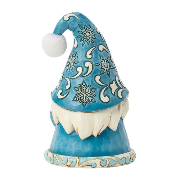 GNOME HOLDING LARGE SNOWFLAKE - HEARTWOOD CREEK