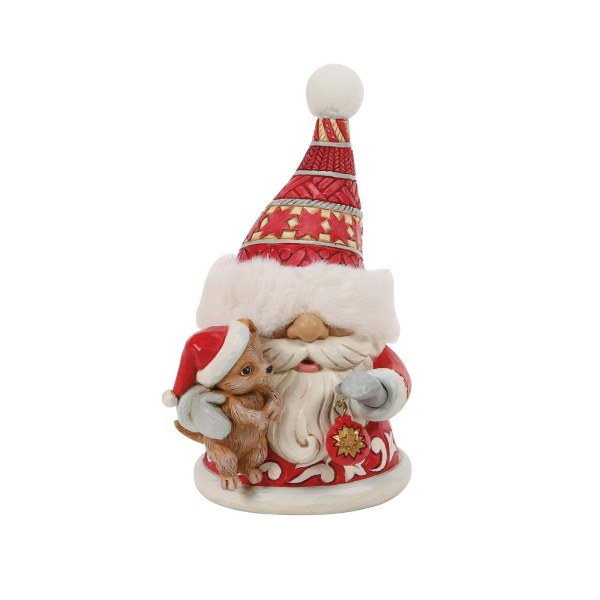 GNOME HUGGING CUTE PUPPY - HEARTWOOD CREEK