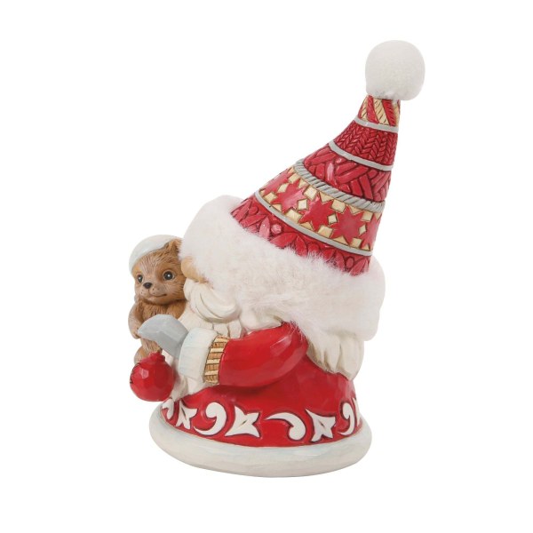 GNOME HUGGING CUTE PUPPY - HEARTWOOD CREEK