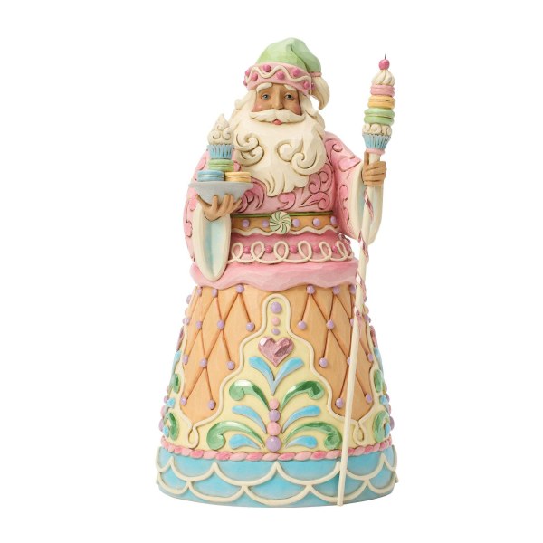 Sweets santa with macaron - Heartwood Creek