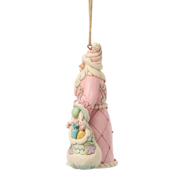 Sweets santa with bag - Hanging ornament - Heartwood Creek