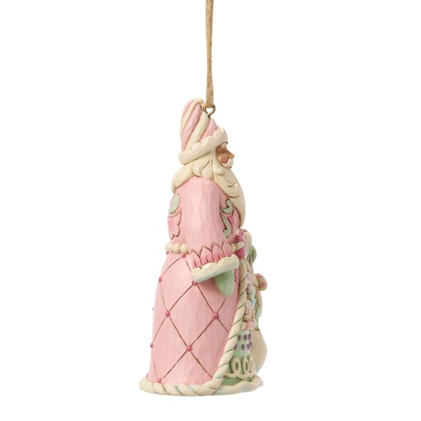 Sweets santa with bag - Hanging ornament - Heartwood Creek