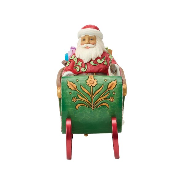 SANTA IN MUSICAL SLEIGH - HEARTWOOD CREEK