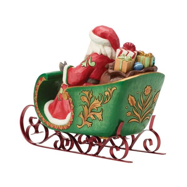 SANTA IN MUSICAL SLEIGH - HEARTWOOD CREEK