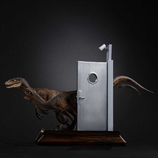 Art Scale Raptors at the Kitchen's Door 28 cm - Iron Studios Jurassic Park