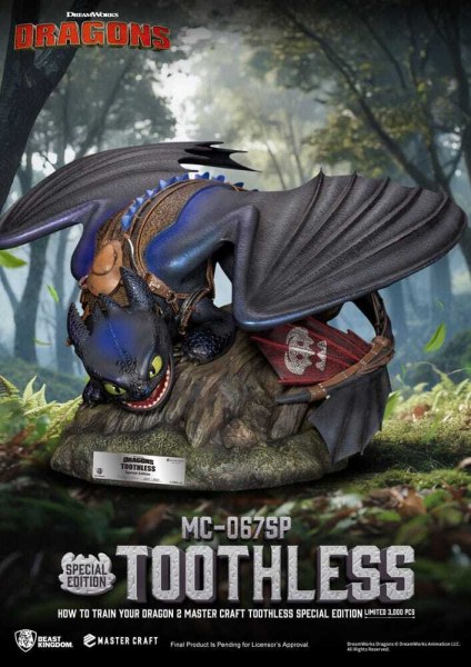 How To Train Your Dragon 2 Master Craft Toothless statuette 38 cm
