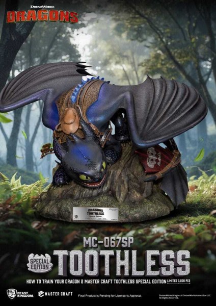 How To Train Your Dragon 2 Master Craft Toothless statuette 38 cm