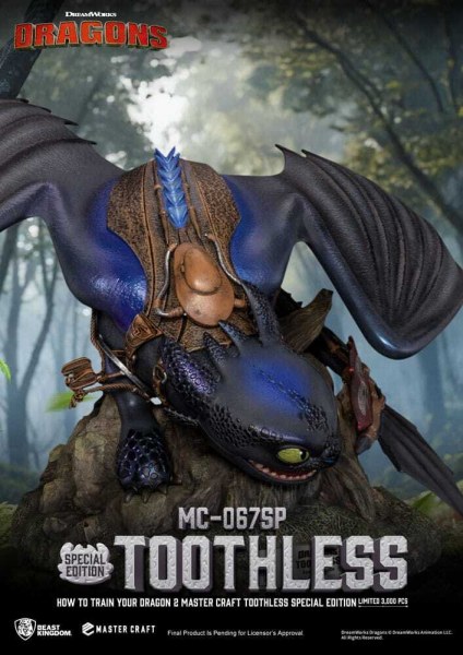 How To Train Your Dragon 2 Master Craft Toothless statuette 38 cm