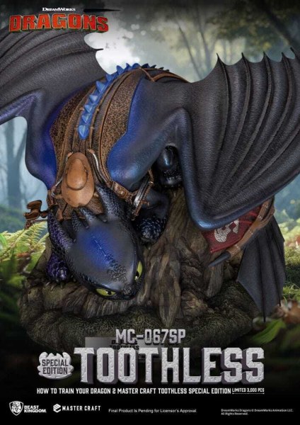 How To Train Your Dragon 2 Master Craft Toothless statuette 38 cm