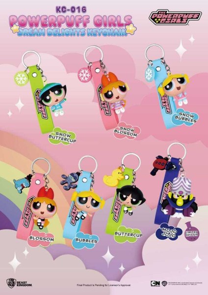 LiloThe Powerpuff Girls Keychain Blind Box Dream Delights 5 cm Sortiment