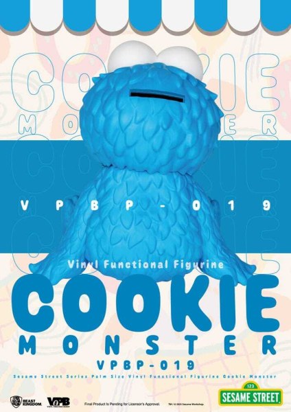 Sesame Street Piggy Bank Cookie Monster Money Box 12 cm