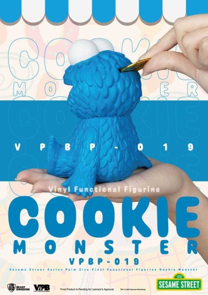 Sesame Street Piggy Bank Cookie Monster Money Box 12 cm