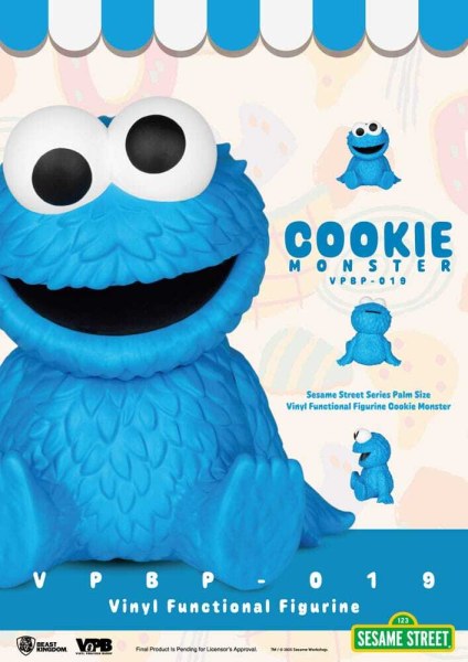 Sesame Street Piggy Bank Cookie Monster Money Box 12 cm