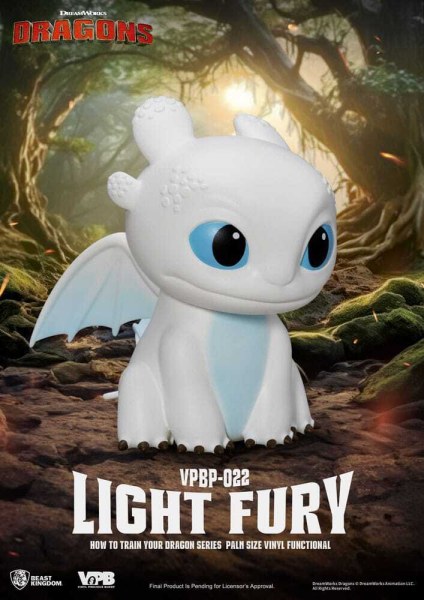 Dragons Piggy Bank piggy bank Light Fury 12 cm