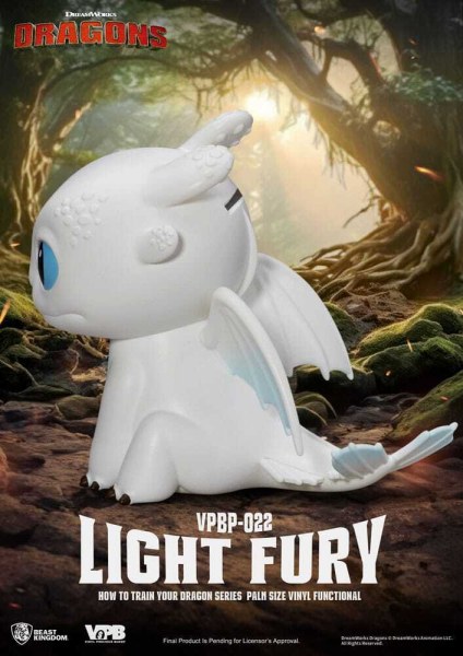 Dragons Piggy Bank piggy bank Light Fury 12 cm