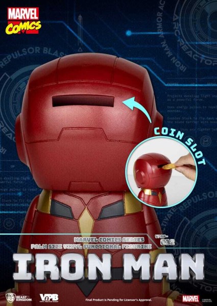 Classic Marvel Comics Piggy Bank iron-man piggy bank 12 cm
