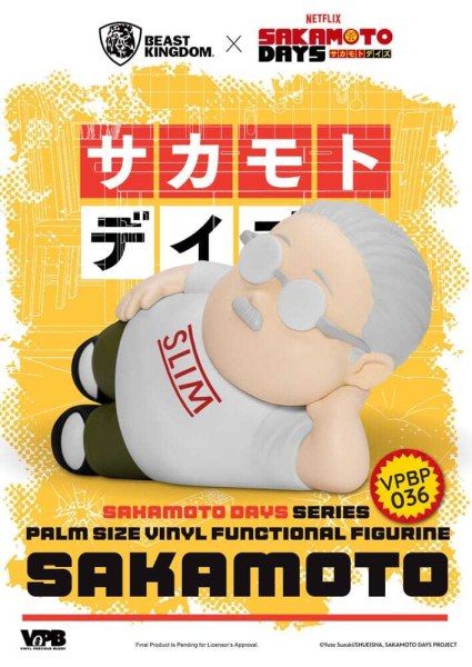 Sakamoto Days Piggy Bank money box Taro Sakamoto 14 cm
