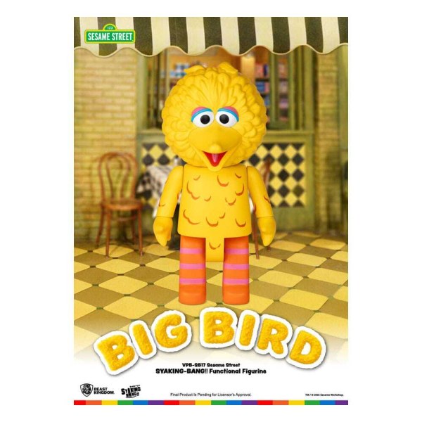 Sesame Street Syaking Bang Series Big Bird PVC Piggy Bank 49 cm