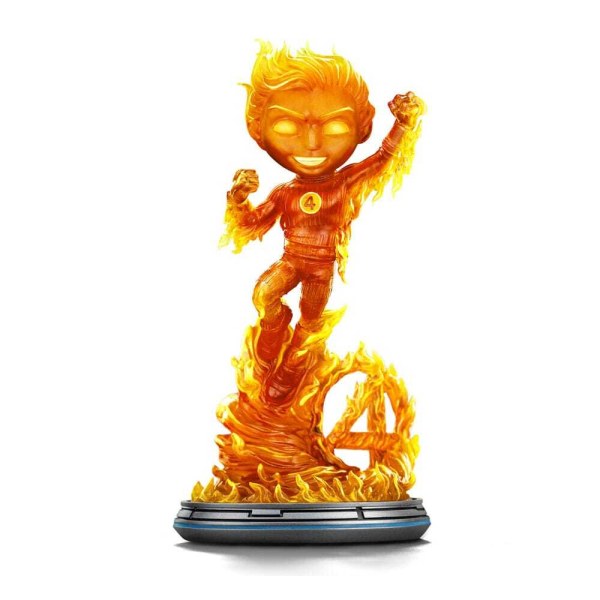 Fantastic Four Mini Co. PVC Human Torch figure 21 cm