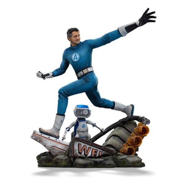 Fantastic Four statuette 1/10 Art Scale Mr. Fantastic and HERBIE 26 cm