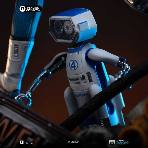 Fantastic Four statuette 1/10 Art Scale Mr. Fantastic and HERBIE 26 cm