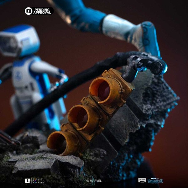 Fantastic Four statuette 1/10 Art Scale Mr. Fantastic and HERBIE 26 cm