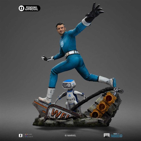 Fantastic Four statuette 1/10 Art Scale Mr. Fantastic and HERBIE 26 cm