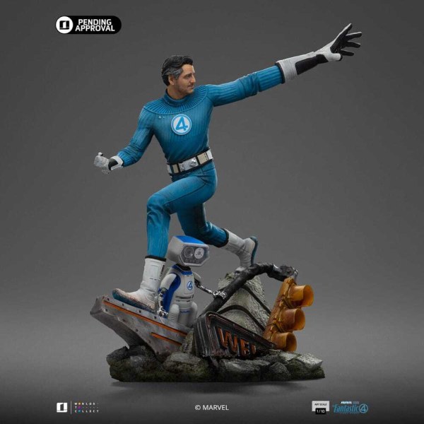 Fantastic Four statuette 1/10 Art Scale Mr. Fantastic and HERBIE 26 cm