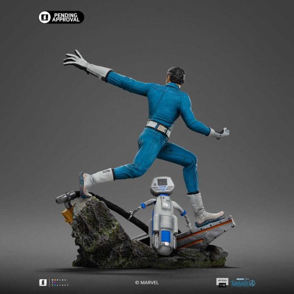 Fantastic Four statuette 1/10 Art Scale Mr. Fantastic and HERBIE 26 cm