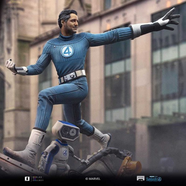 Fantastic Four statuette 1/10 Art Scale Mr. Fantastic and HERBIE 26 cm