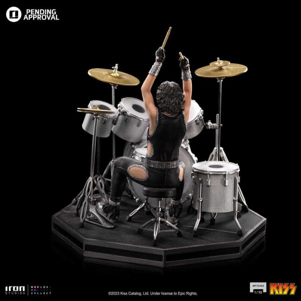 Kiss statuette Art Scale 1/10 Peter Criss Limited Edition 22 cm
