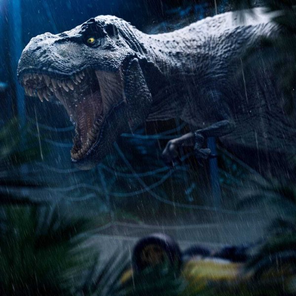Jurassic Park Icons T-Rex Attack statuette 15 cm