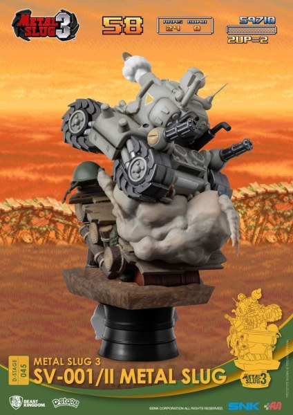 Metal Slug diorama PVC D-Stage SV-001/II Metal Slug 16 cm