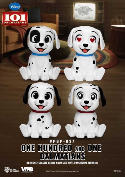 Disney: Classic Piggy Bank money box One Hundred and One Dalmatians (lot of 4) 12 cm