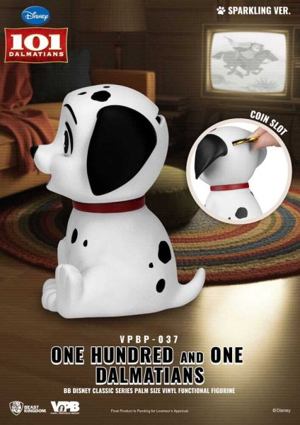 Disney: Classic Piggy Bank money box One Hundred and One Dalmatians (lot of 4) 12 cm